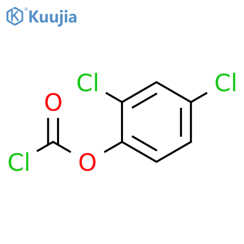 2,4-dichlorophenyl chloroformate structure