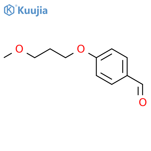 4-(3-Methoxypropoxy)benzaldehyde structure