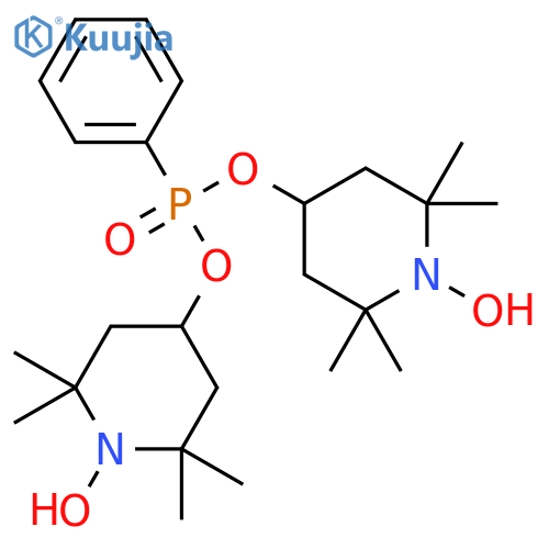 1-Piperidinyloxy,4,4'-[(phenylphosphinylidene)bis(oxy)]bis[2,2,6,6-tetramethyl- (9CI) structure