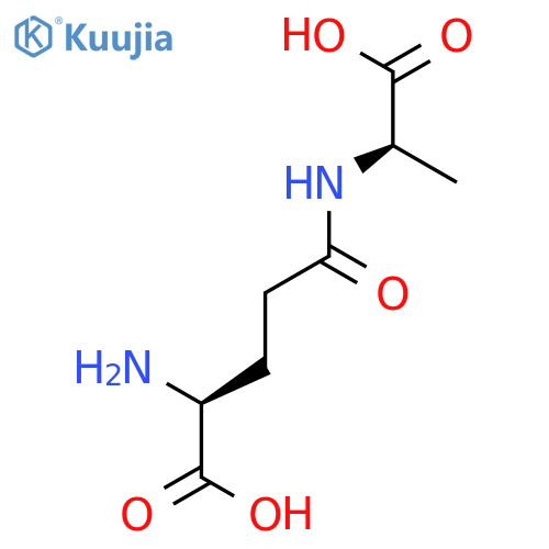 D-Alanine, L-g-glutamyl- structure