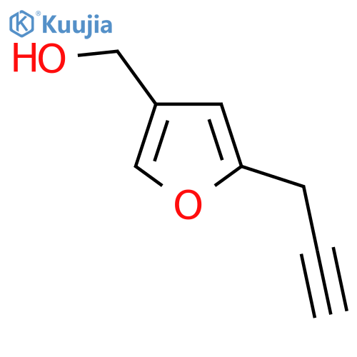 3-Furanmethanol, 5-(2-propyn-1-yl)- structure