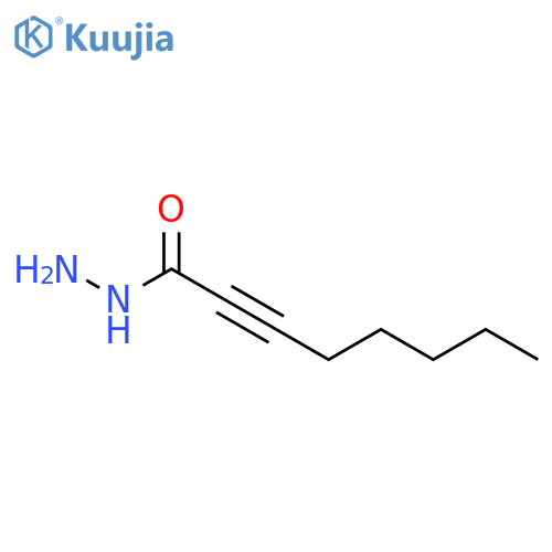 2-Octynoic acid,hydrazide structure