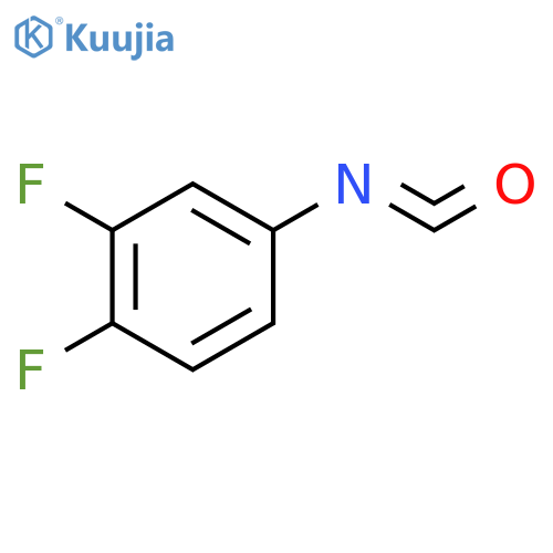 3,4-Difluorophenyl isocyanate structure