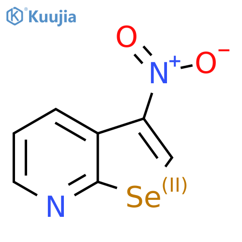 3-Nitroselenolo[2,3-b]pyridine structure