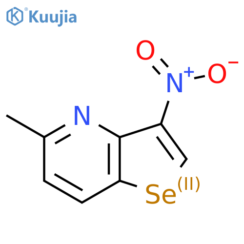 5-Methyl-3-nitroselenolo[3,2-b]pyridine structure