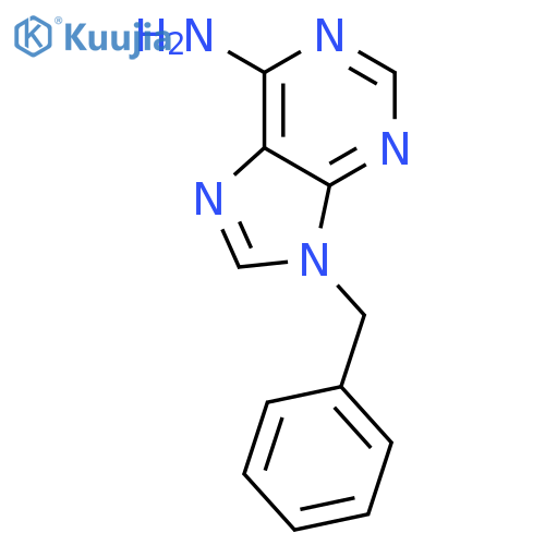 9-Benzyladenine structure