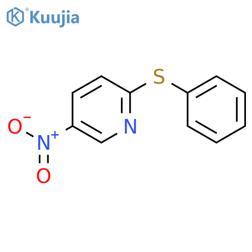 5-Nitro-2-Phenylsulfanylpyridine structure