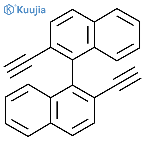 1,1'-Binaphthalene, 2,2'-diethynyl- structure