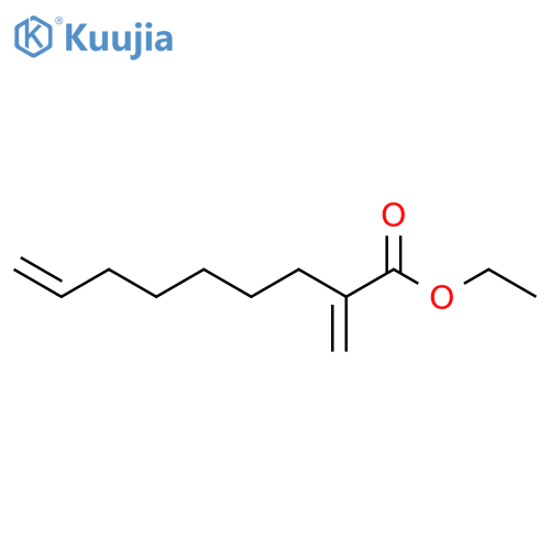8-Nonenoic acid, 2-methylene-, ethyl ester structure