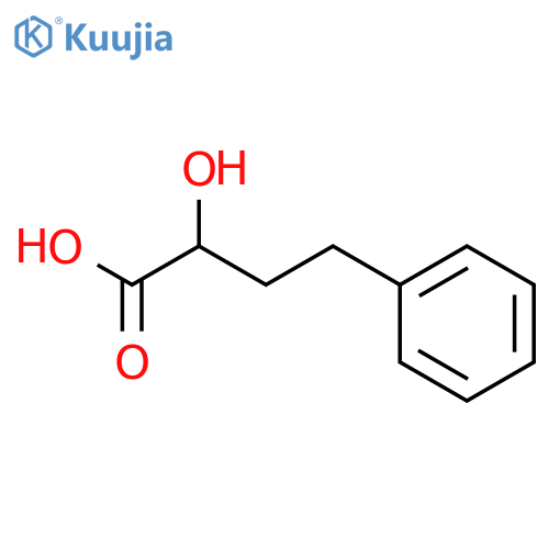 2-hydroxy-4-phenylbutanoic acid structure