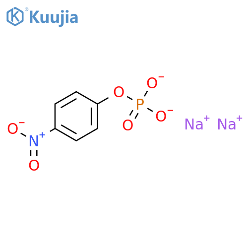 Disodium 4-nitrophenyl phosphate structure