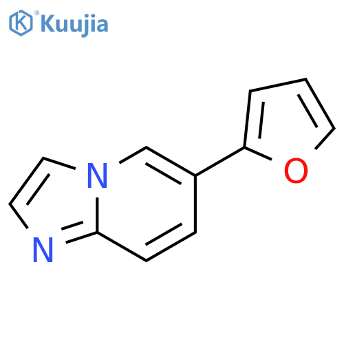 Imidazo[1,2-a]pyridine, 6-(2-furanyl)- structure