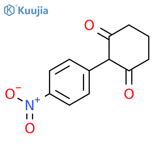 1,3-Cyclohexanedione, 2-(4-nitrophenyl)- structure