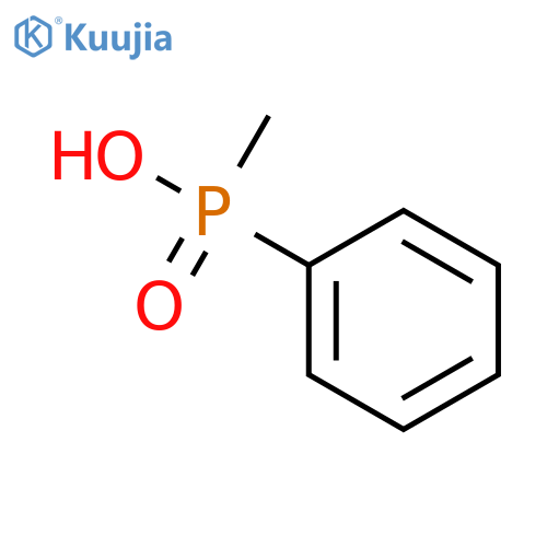 Methylphenylphosphinic acid structure