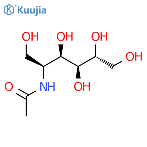 N-Acetyl-D-glucosaminitol structure
