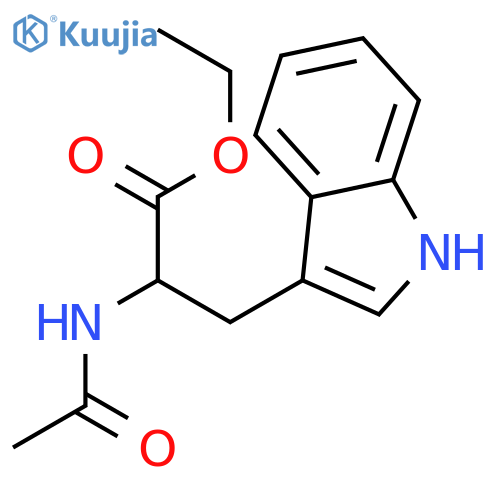 N-acetyl-Tryptophan ethyl ester structure