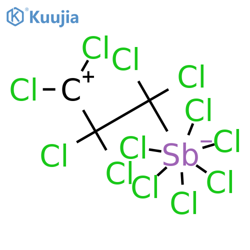 Perchloroallylium hexachloroantimonate(1-) structure