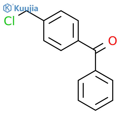 4-Chloromethylbenzophenone structure