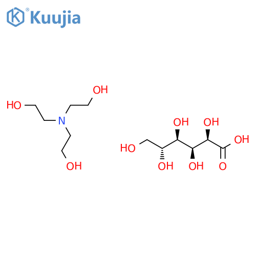 D-gluconic acid, compound with 2,2',2''-nitrilotrisethanol (1:1) structure