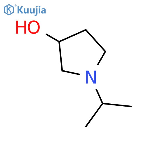 1-Isopropyl-3-pyrrolidinol structure