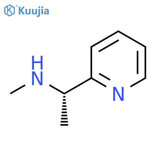 methyl(1S)-1-(pyridin-2-yl)ethylamine structure