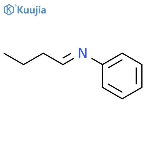 N-(1-Butylidene)-N-phenylamine structure