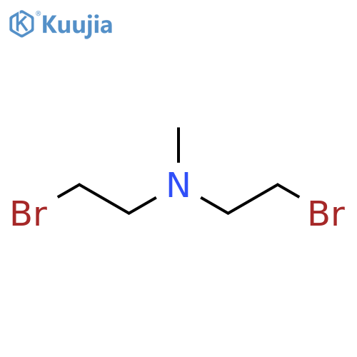 2-bromo-n-(2-bromoethyl)-n-methylethanamine structure
