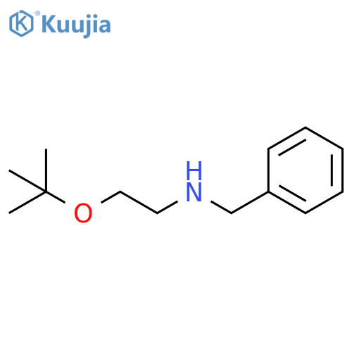 N-benzyl-2-(tert-butoxy)ethanamine structure