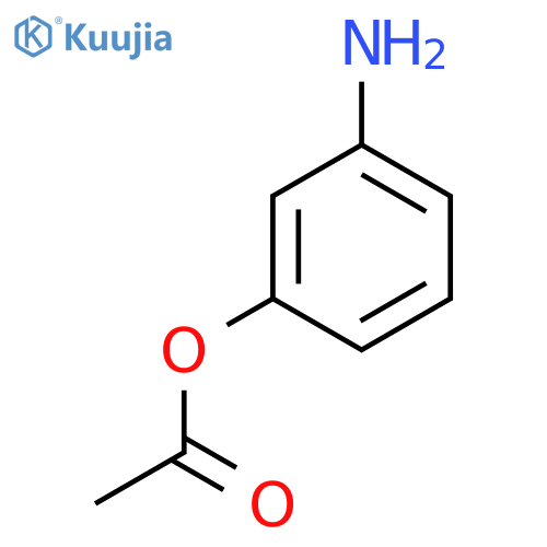 Acetic acid 3-aminophenyl ester structure