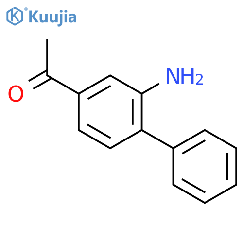 1-(2-Amino-1,1'-biphenyl-4-yl)ethanone structure