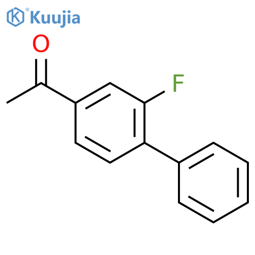 4-Acetyl-2-fluorobiphenyl structure