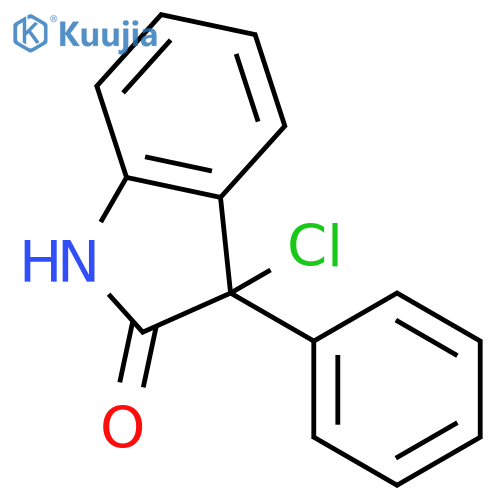 3-Chloro-3-phenyl-1,3-dihydroindol-2-one structure