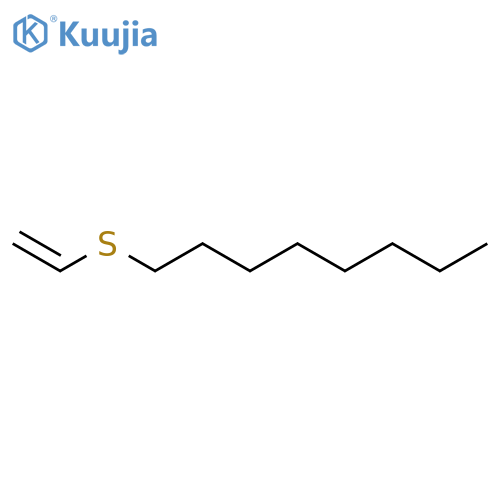 Octane,1-(ethenylthio)- structure