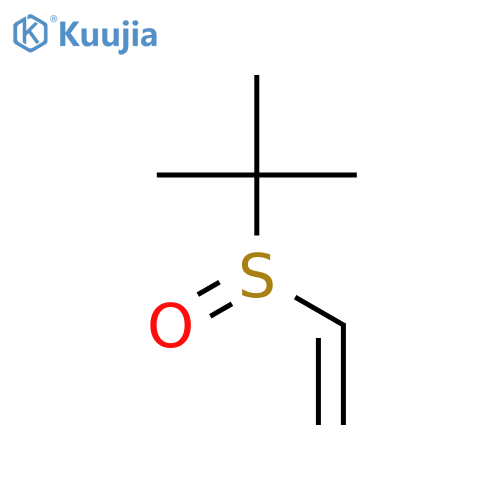Propane, 2-(ethenylsulfinyl)-2-methyl- structure