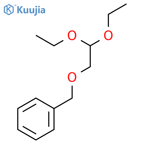 ((2,2-Diethoxyethoxy)methyl)benzene structure
