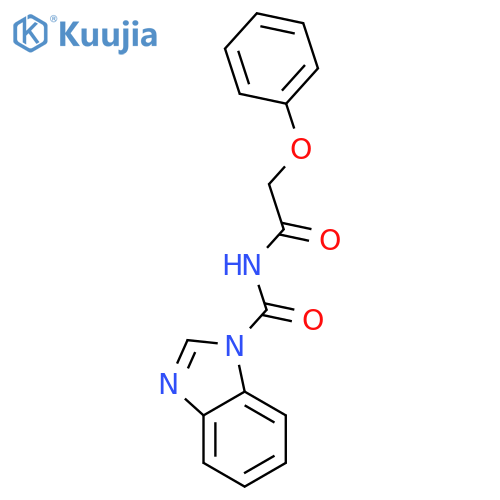 1h-Benzo[d]imidazole-1-carboxamide,n-(phenoxyacetyl)- structure