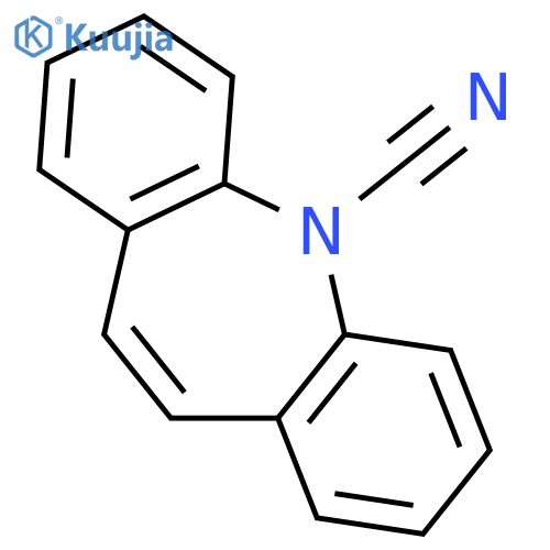 5-Cyano-5H-dibenz[b,f]azepine structure