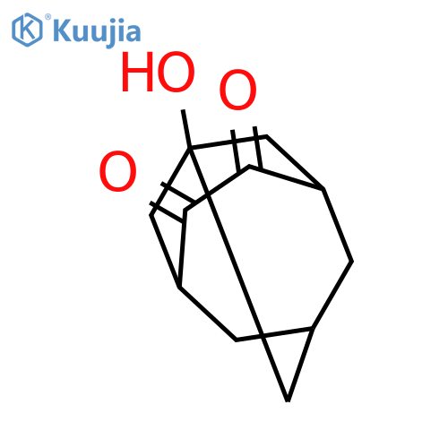 Tricyclo[4.3.1.13,8]undecane-4,5-dione, 1-hydroxy- structure