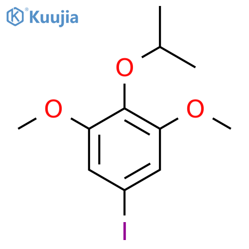 1,3-Dimethoxy-5-iodo-2-isopropoxybenzene structure