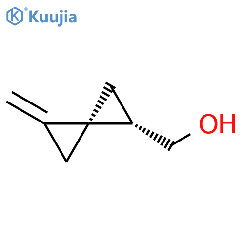 Spiro[2.2]pentanemethanol, 4-methylene-, (1S,3R)- structure