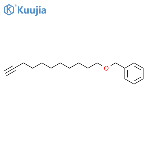 Benzene, [(10-undecynyloxy)methyl]- structure