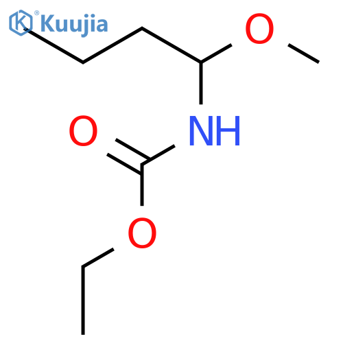 Carbamic acid, (1-methoxybutyl)-, ethyl ester structure