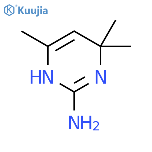4,4,6-Trimethyl-1,4-dihydropyrimidin-2-amine structure