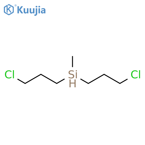 Silane, bis(3-chloropropyl)methyl- structure