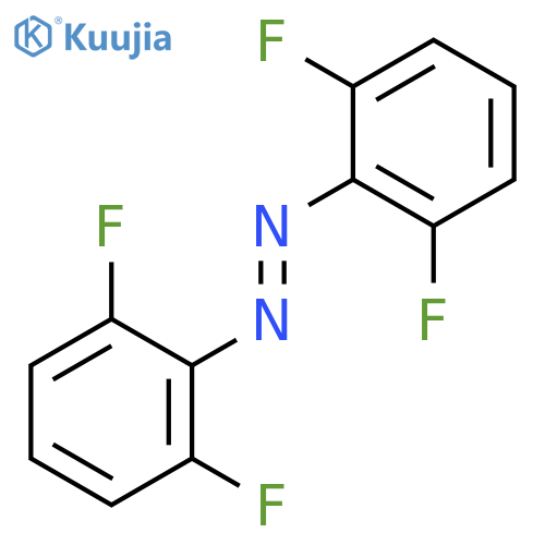 Diazene, 1,2-bis(2,6-difluorophenyl)- structure