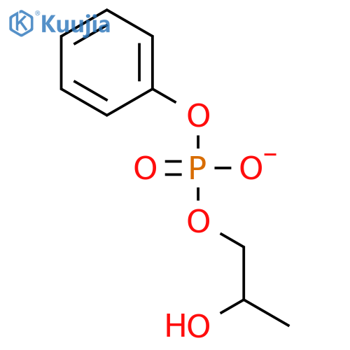 Phosphoric acid, mono(2-hydroxypropyl) monophenyl ester structure