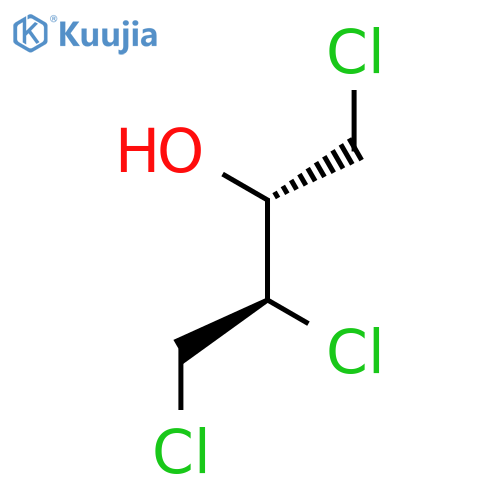 2-Butanol, 1,3,4-trichloro-, (R*,R*)- structure