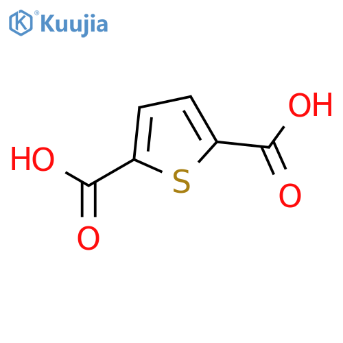 thiophene-2,5-dicarboxylic acid structure