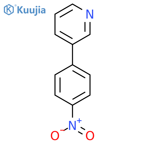 3-(4-Nitrophenyl)pyridine structure