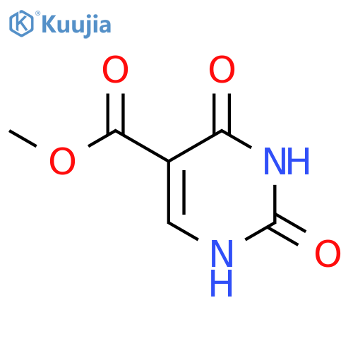 Methyl 2,4-Dioxo-1,2,3,4-tetrahydropyrimidine-5-carboxylate structure